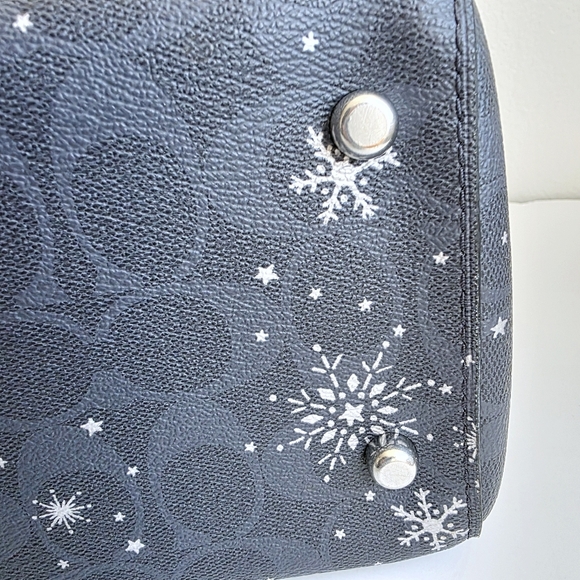 Coach Snowflake Rowan Satchel - Picture 11 of 15